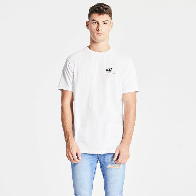 All Over Cape Back T-Shirt White