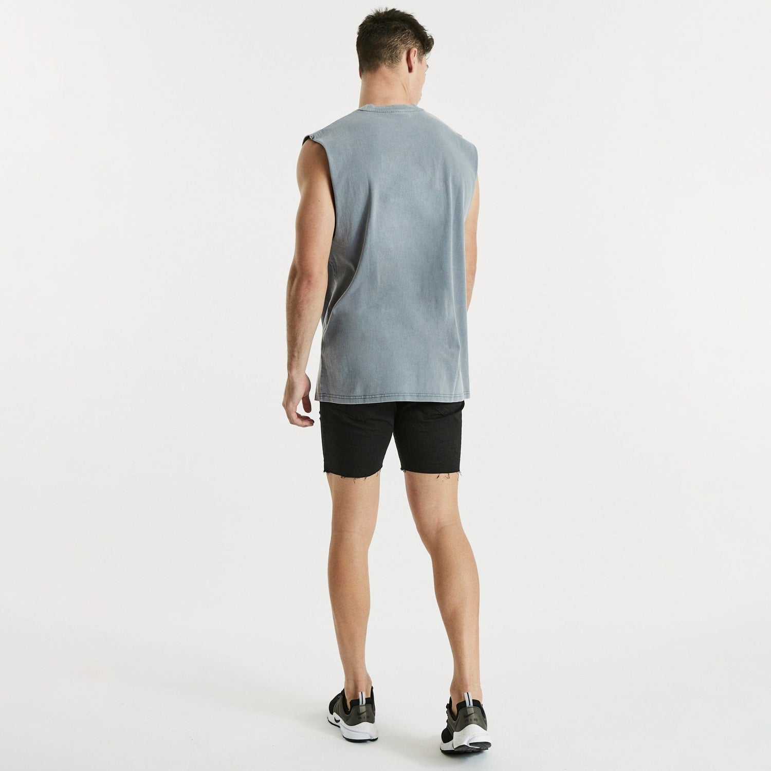 Apart Relaxed Muscle Tee Mineral Folkstone Grey