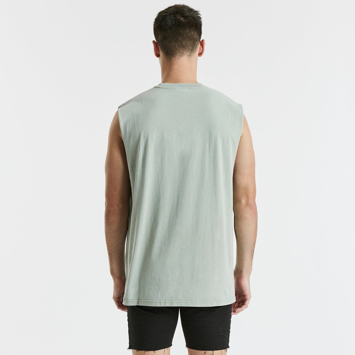 Apart Relaxed Muscle Tee Mineral Sage