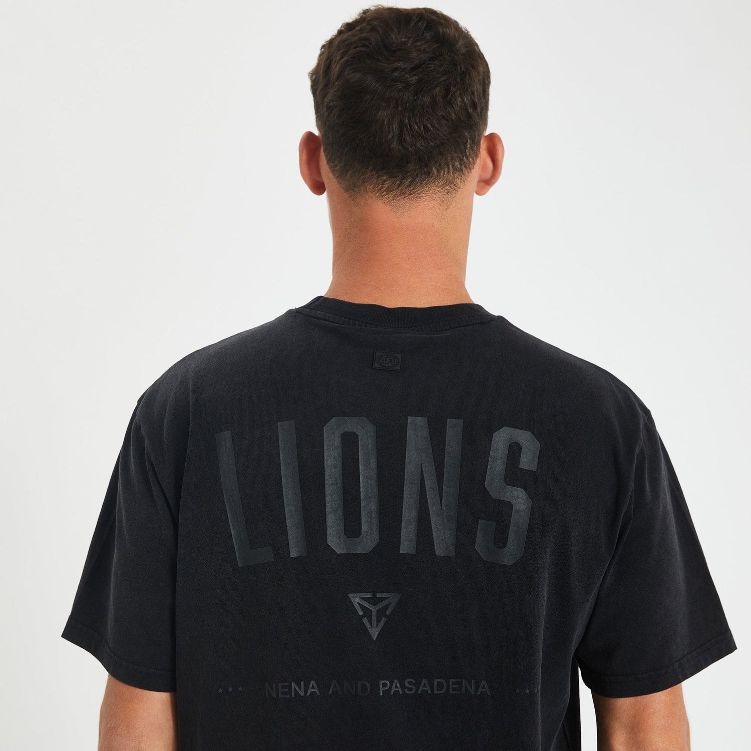 Brisbane Lions Relaxed Fit T-Shirt Mineral Black