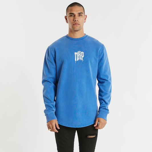 Brooklyn Dual Curved Jumper Pigment Palace Blue