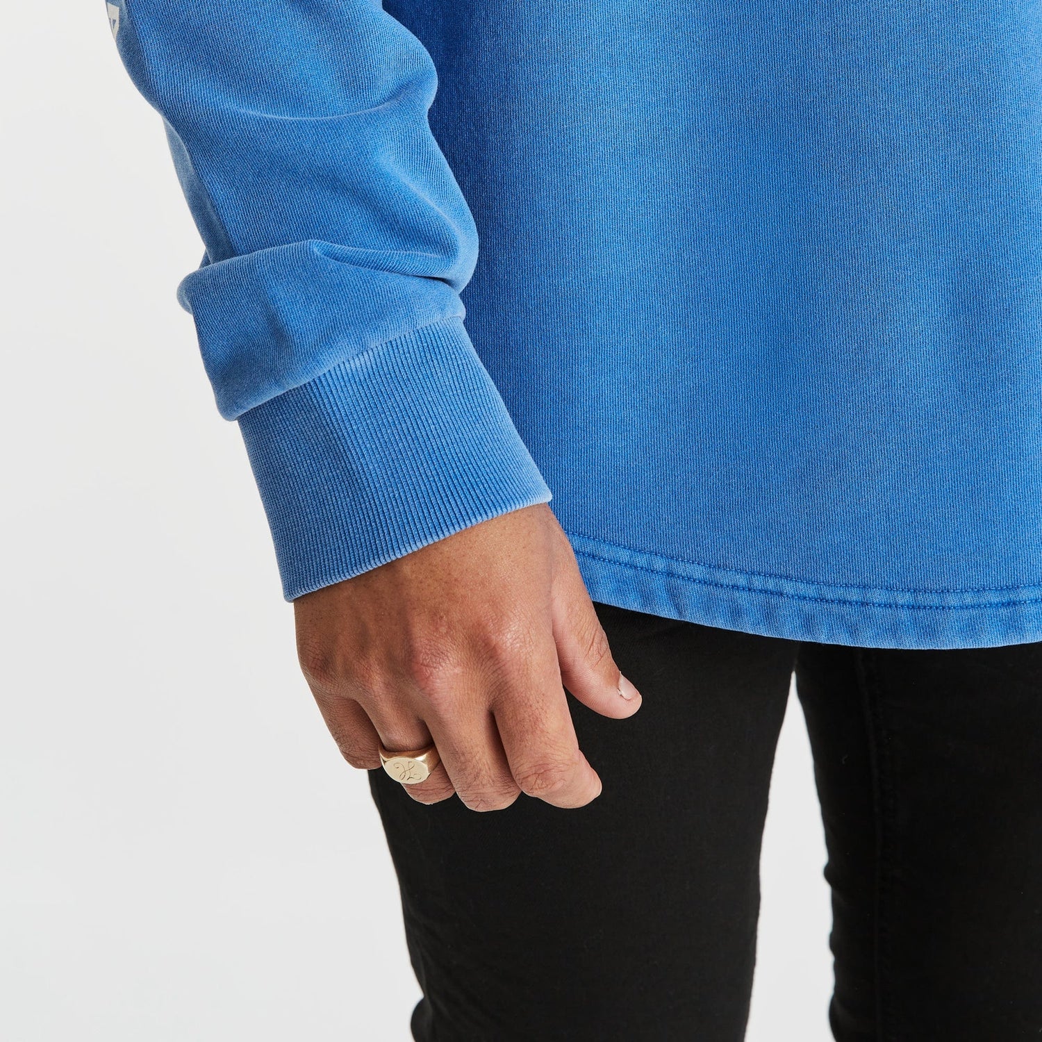 Brooklyn Dual Curved Jumper Pigment Palace Blue
