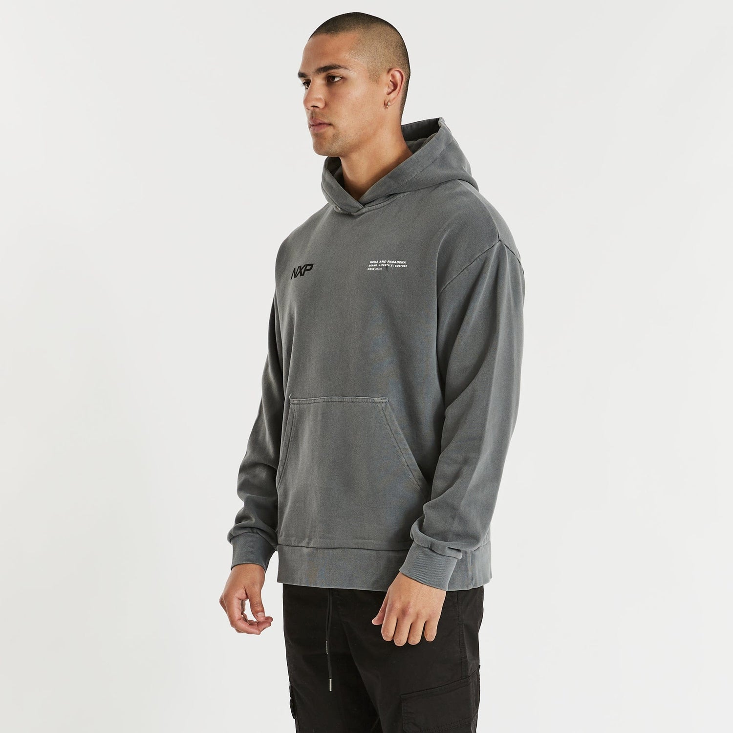 Canyon Relaxed Hoodie Pigment Asphalt