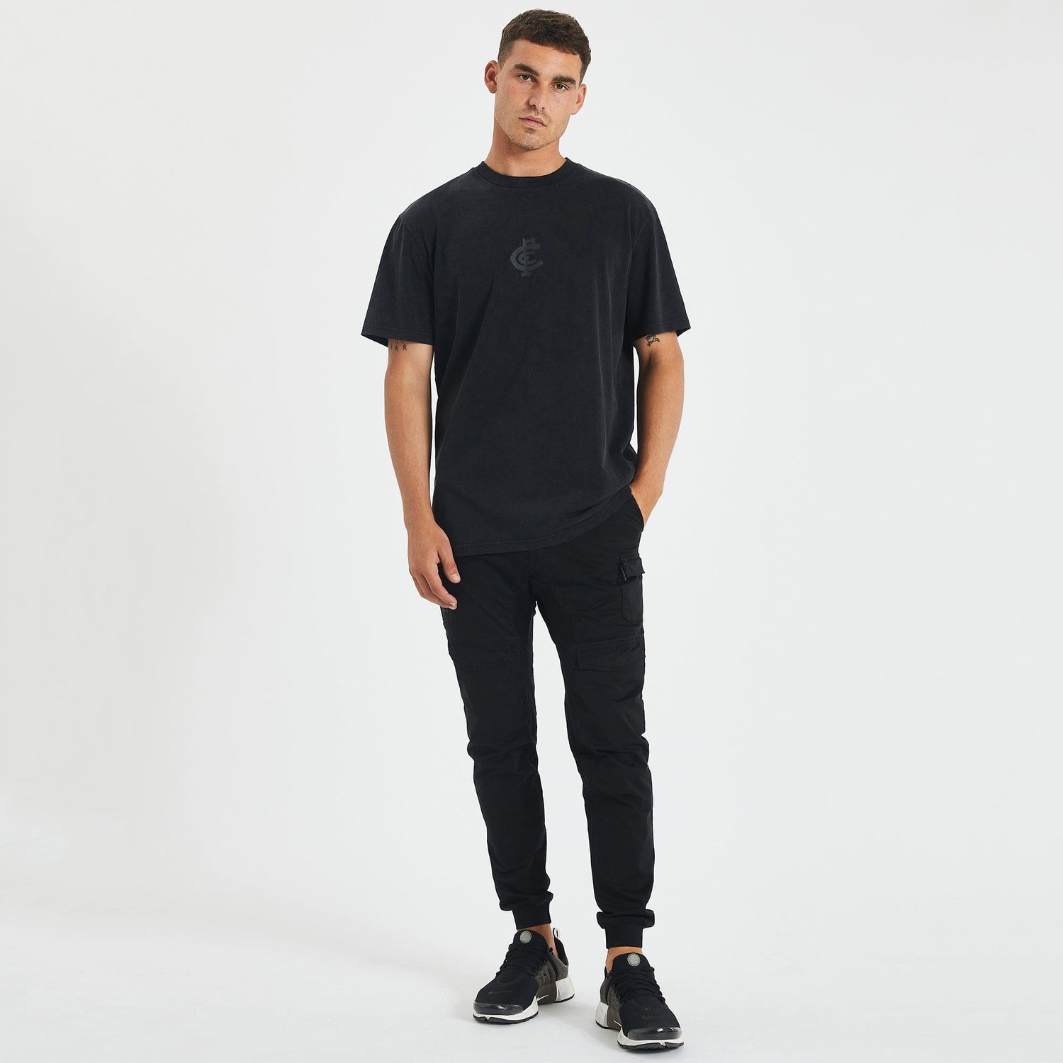 Carlton Blues Relaxed Fit T-Shirt Mineral Black
