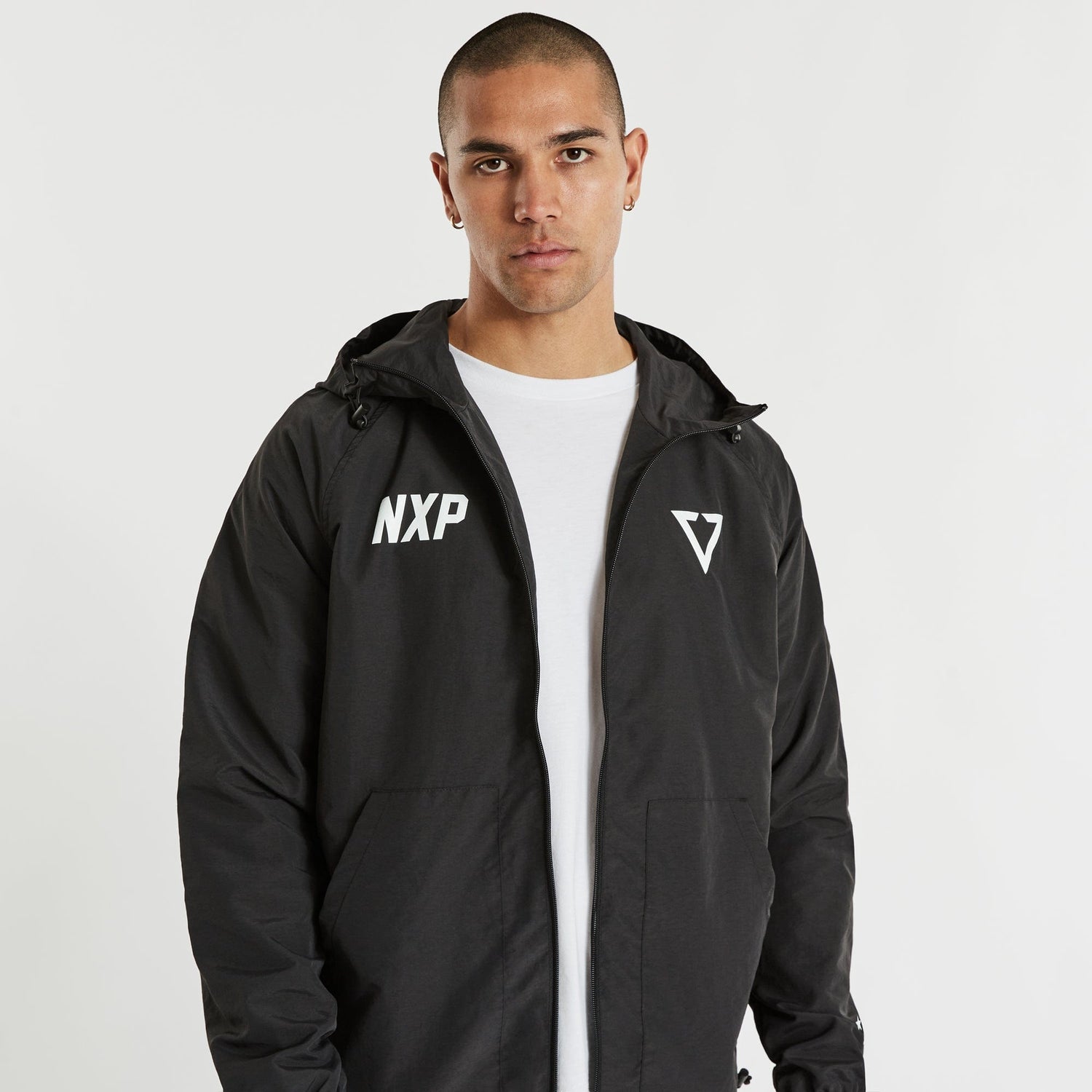 Circuit Breaker Spray Jacket Jet Black