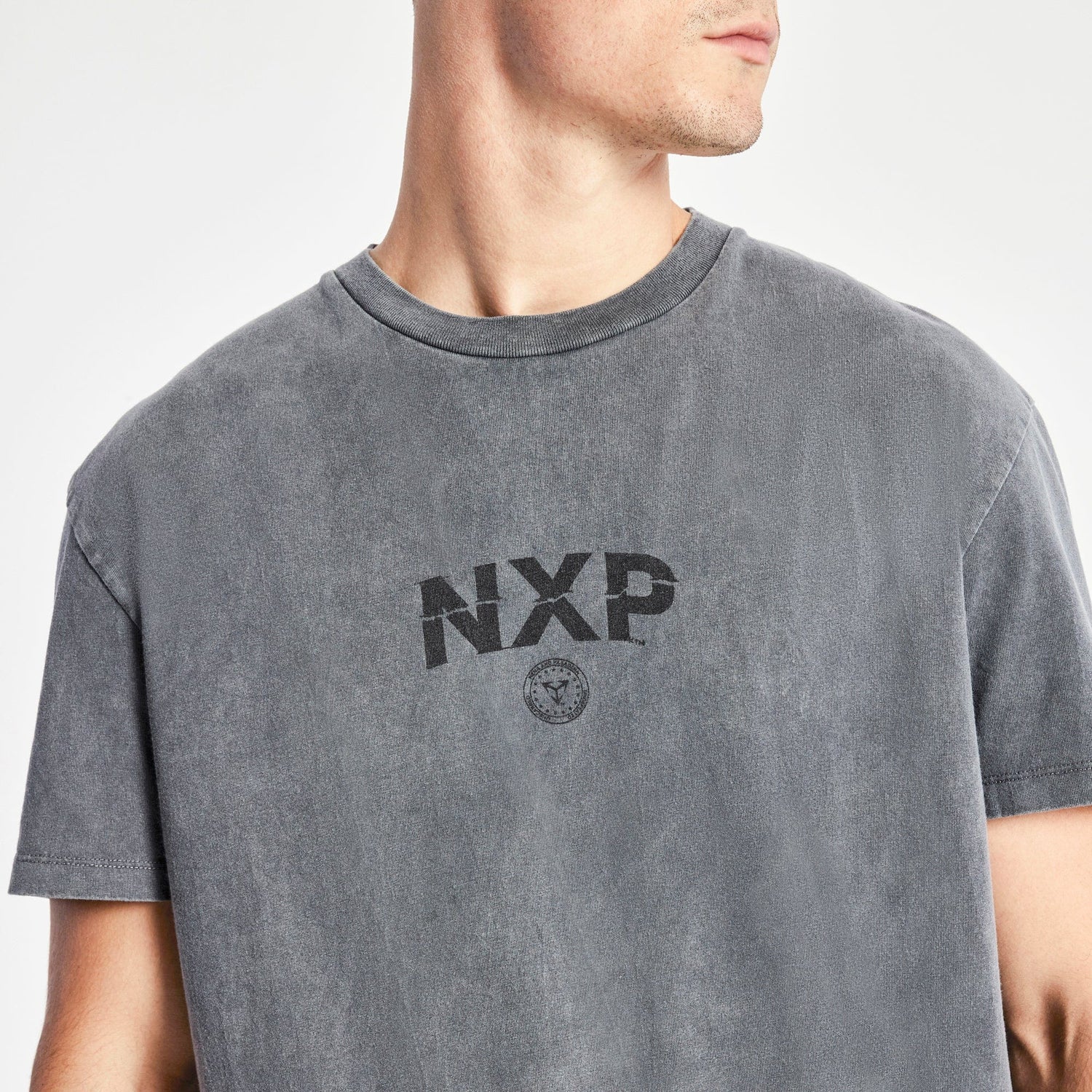Clouded Relaxed T-Shirt Mineral Charcoal