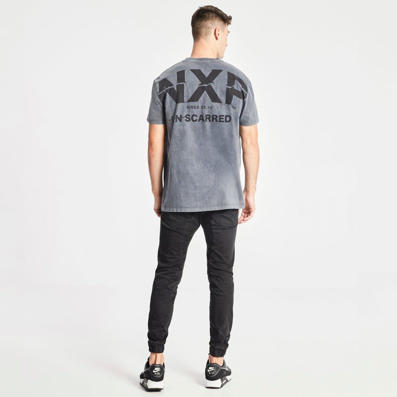 Clouded Relaxed T-Shirt Mineral Charcoal