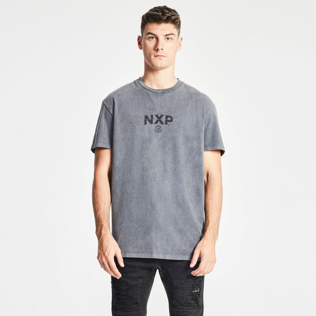 Clouded Relaxed T-Shirt Mineral Charcoal