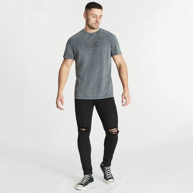 Control Relaxed T-Shirt Mineral Charcoal