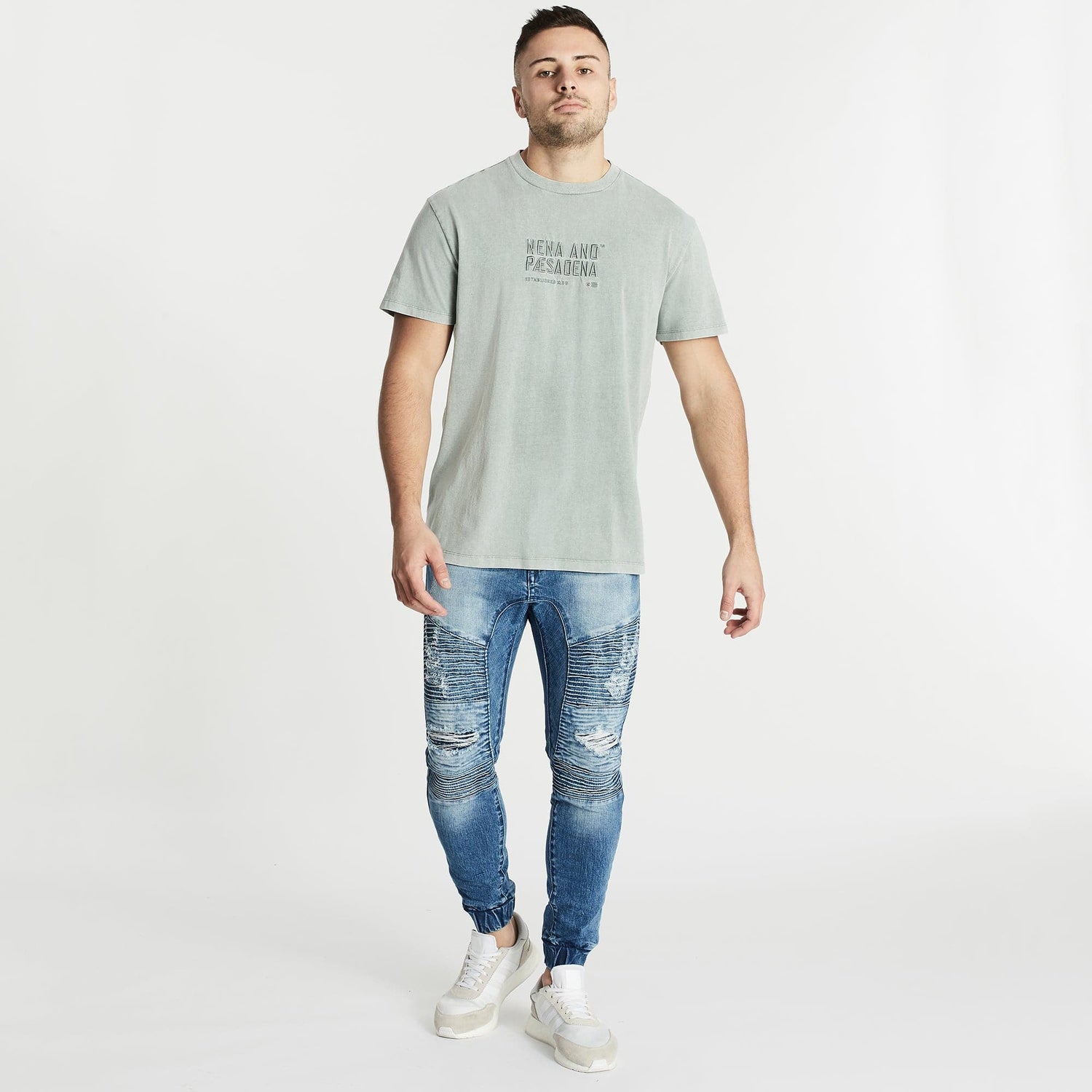 Control Relaxed T-Shirt Mineral Sage