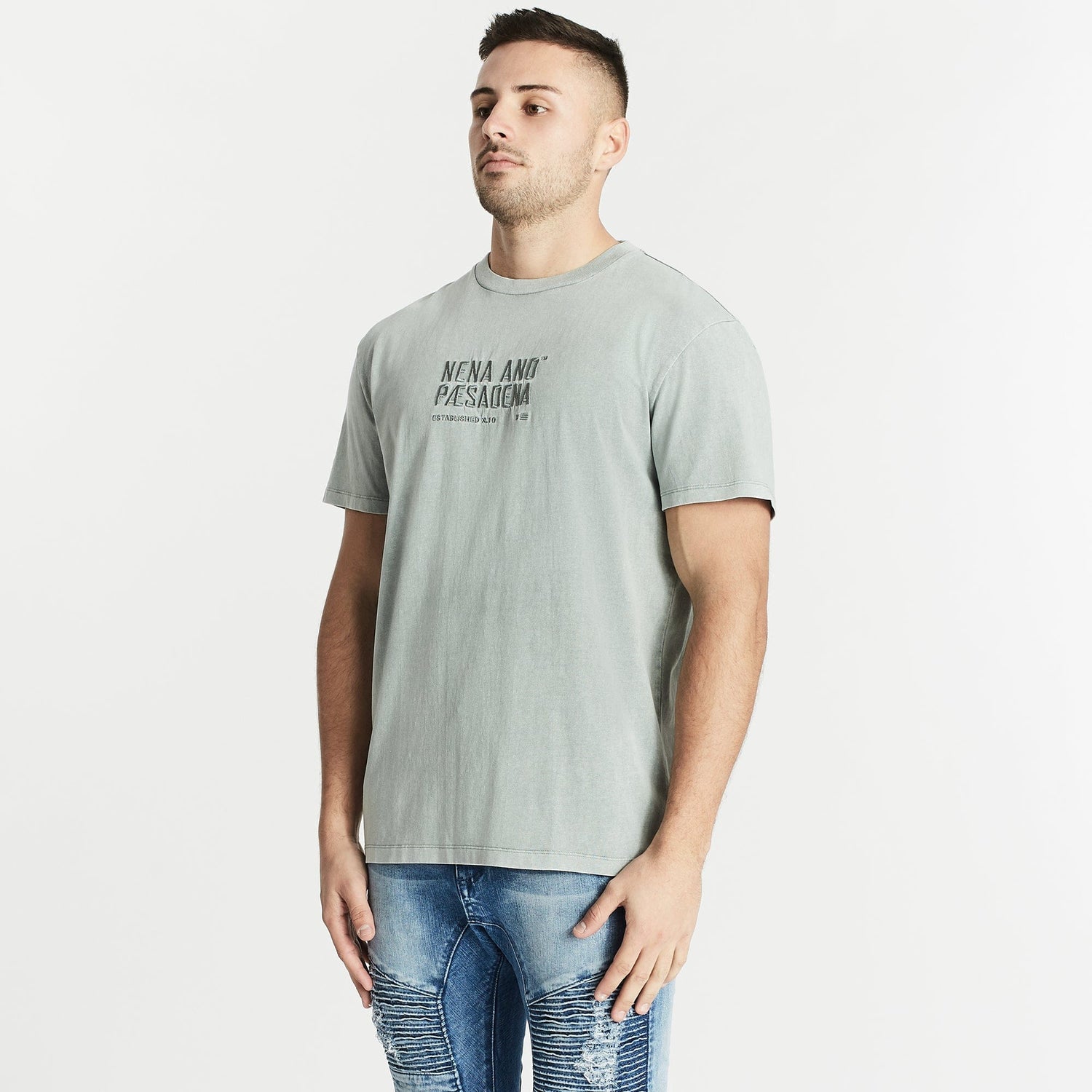 Control Relaxed T-Shirt Mineral Sage
