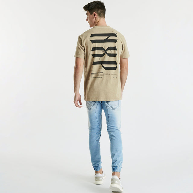 Daylight Relaxed T-Shirt Pigment Light Taupe