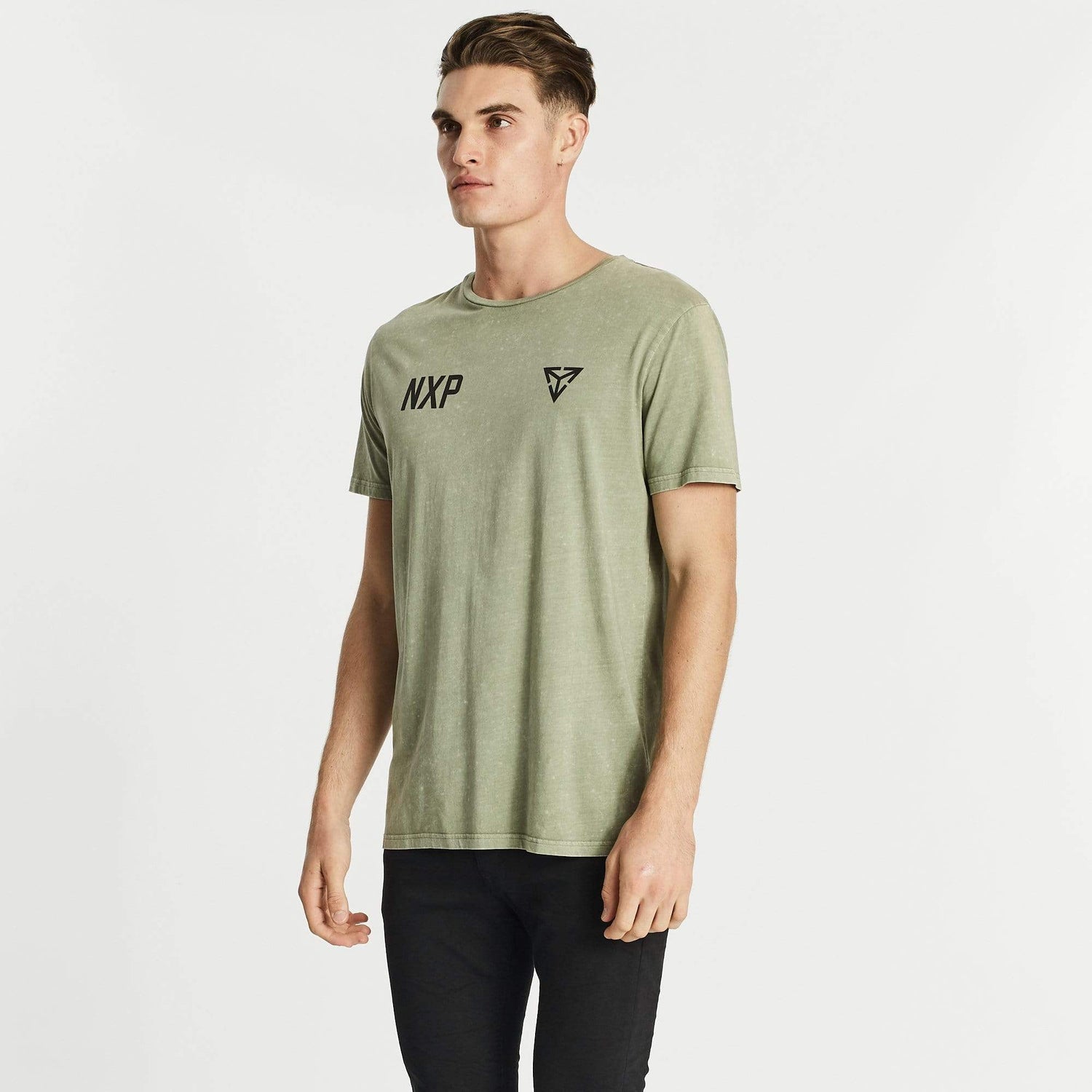 Decade Cape Back T-Shirt Acid Tea
