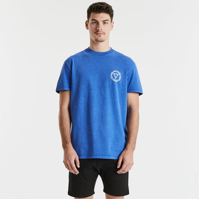Defeat Relaxed T-Shirt Pigment Amparo Blue