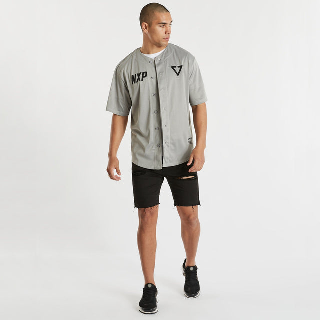 Diamond Baseball Shirt Pigment Ultimate Grey