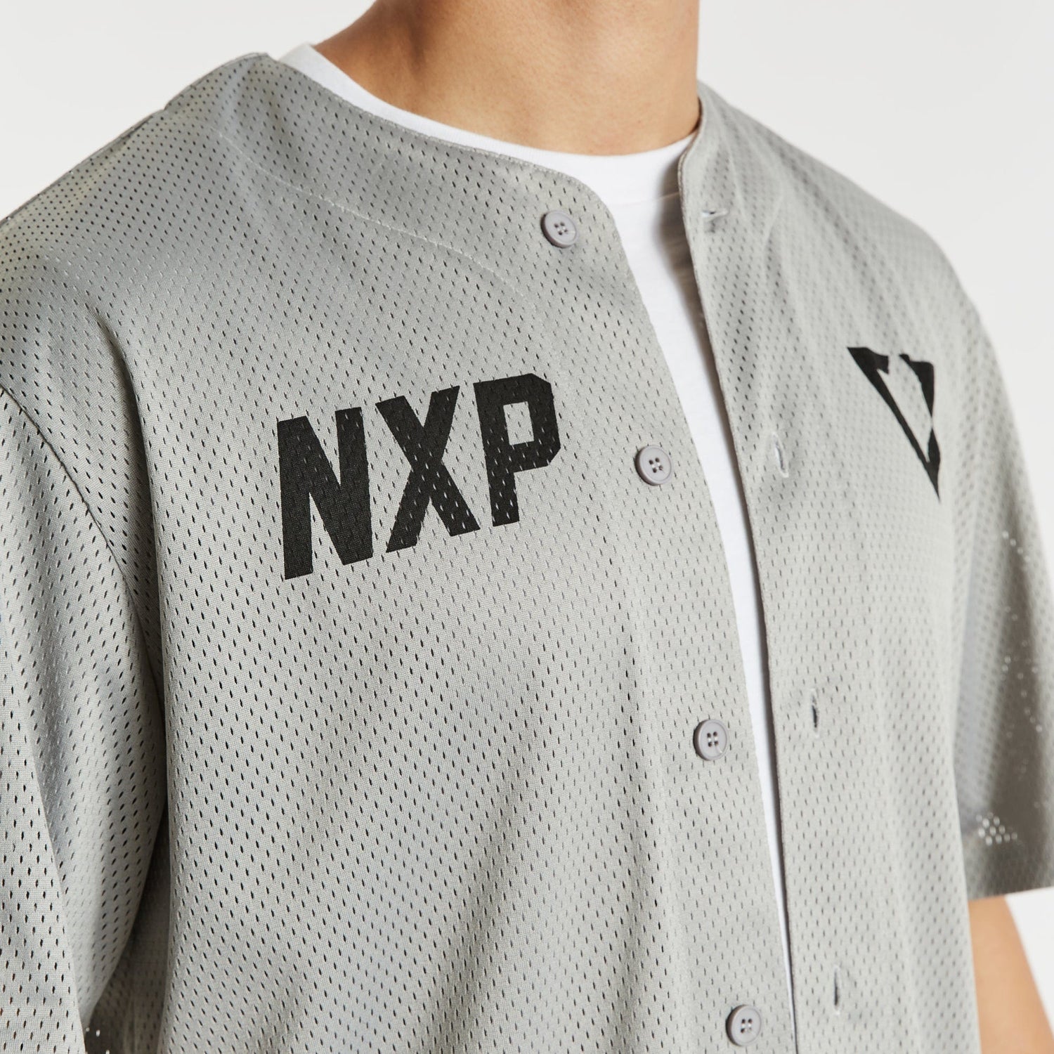 Diamond Baseball Shirt Pigment Ultimate Grey