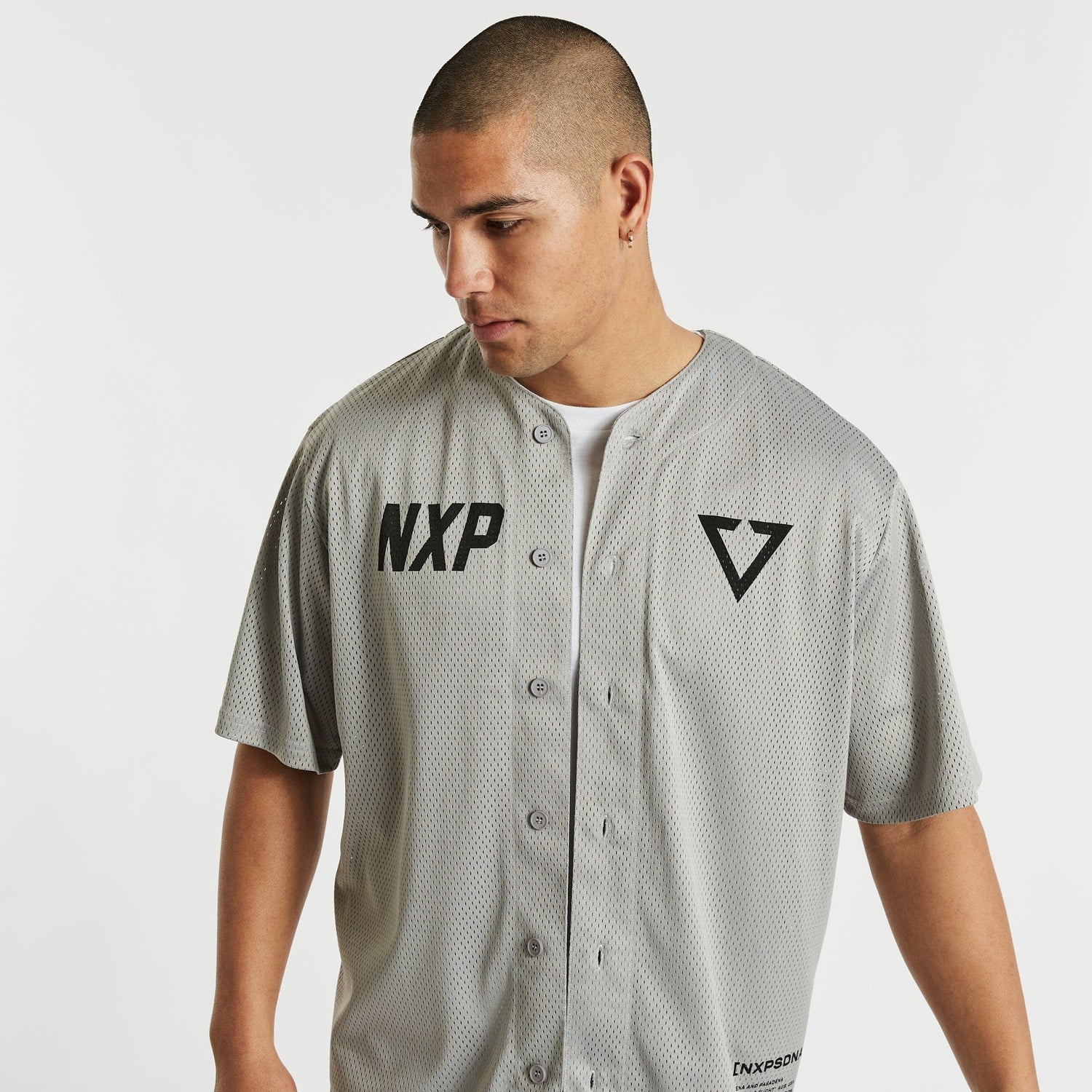 Diamond Baseball Shirt Pigment Ultimate Grey