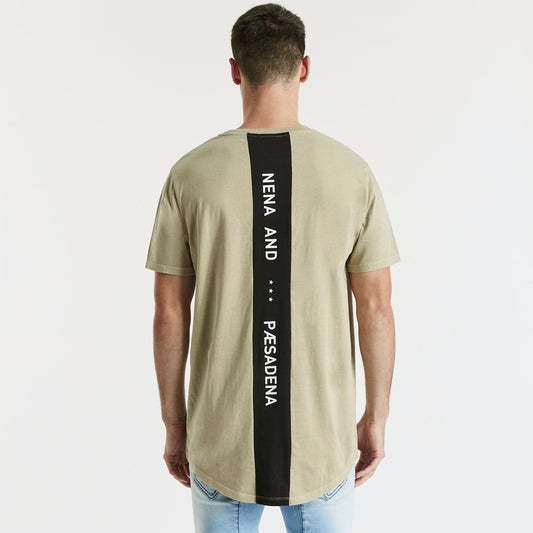 Doin' Fine Cape Back T-Shirt Light Taupe