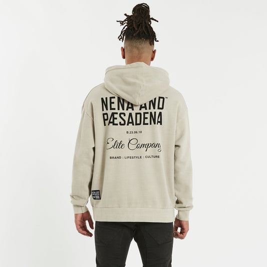 Elite Co. Relaxed Hoodie Pigment Sand