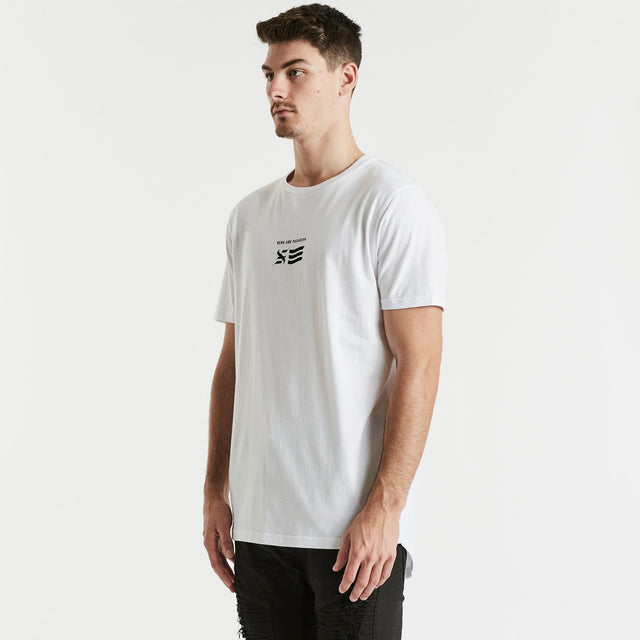Empire Cape Back T-Shirt White