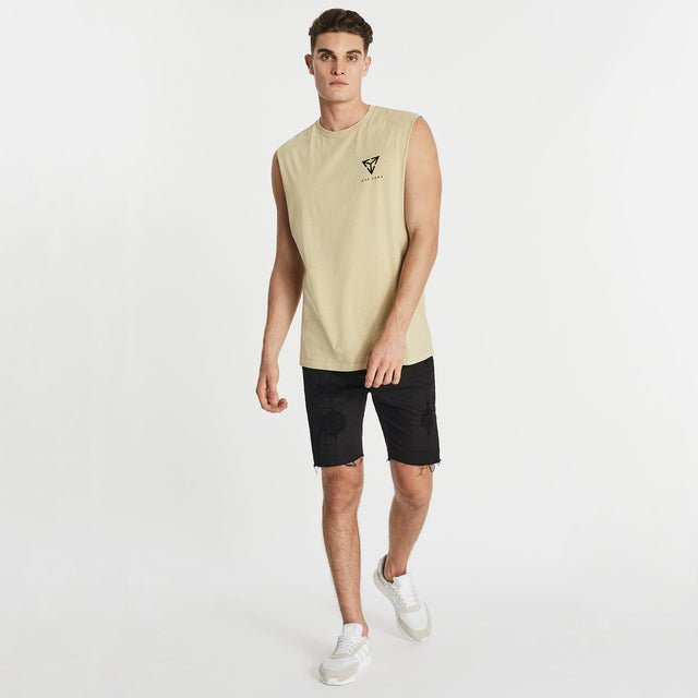 Equal Scoop Back Muscle Tee Pigment Mojave