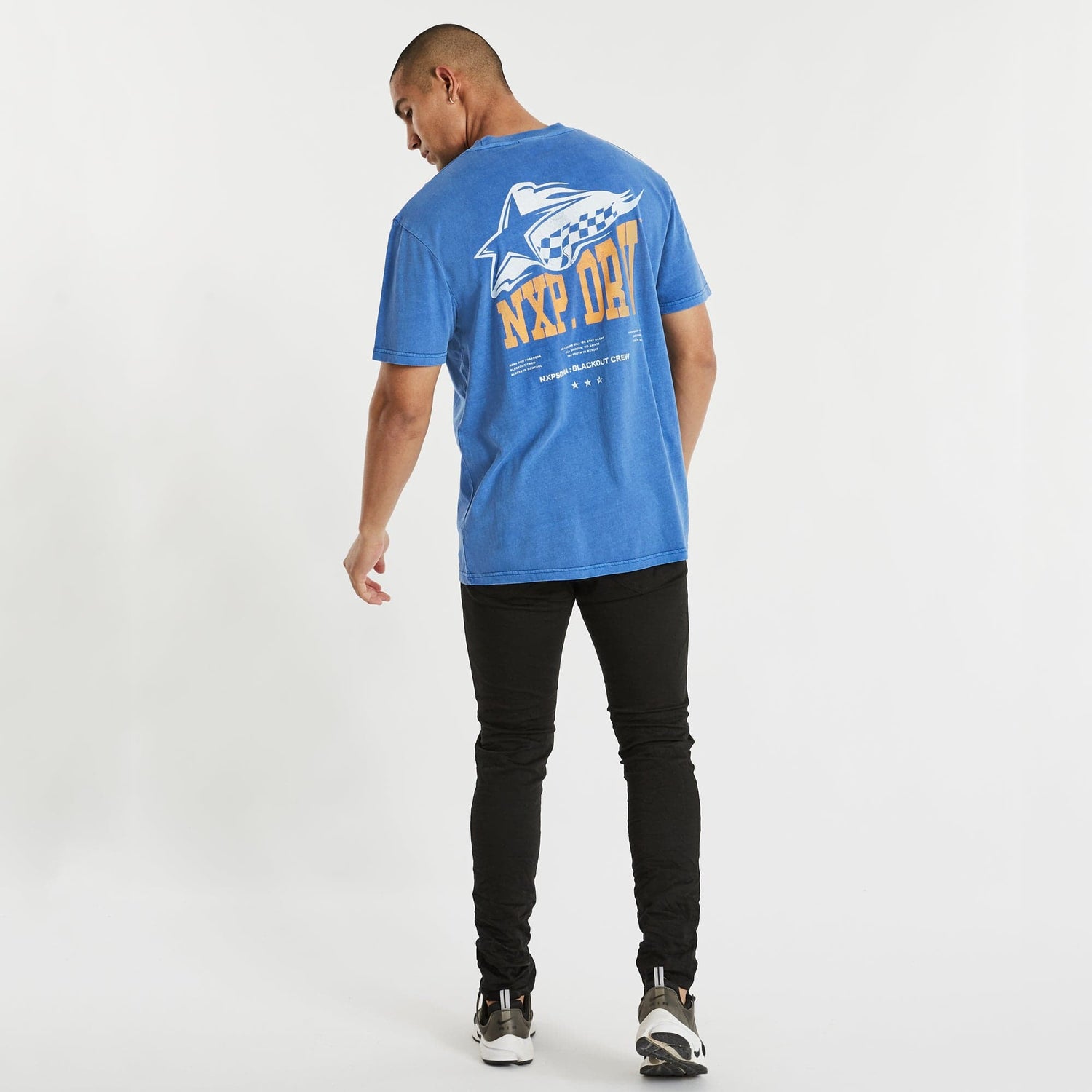 Finish Line Relaxed T-Shirt Pigment Palace Blue