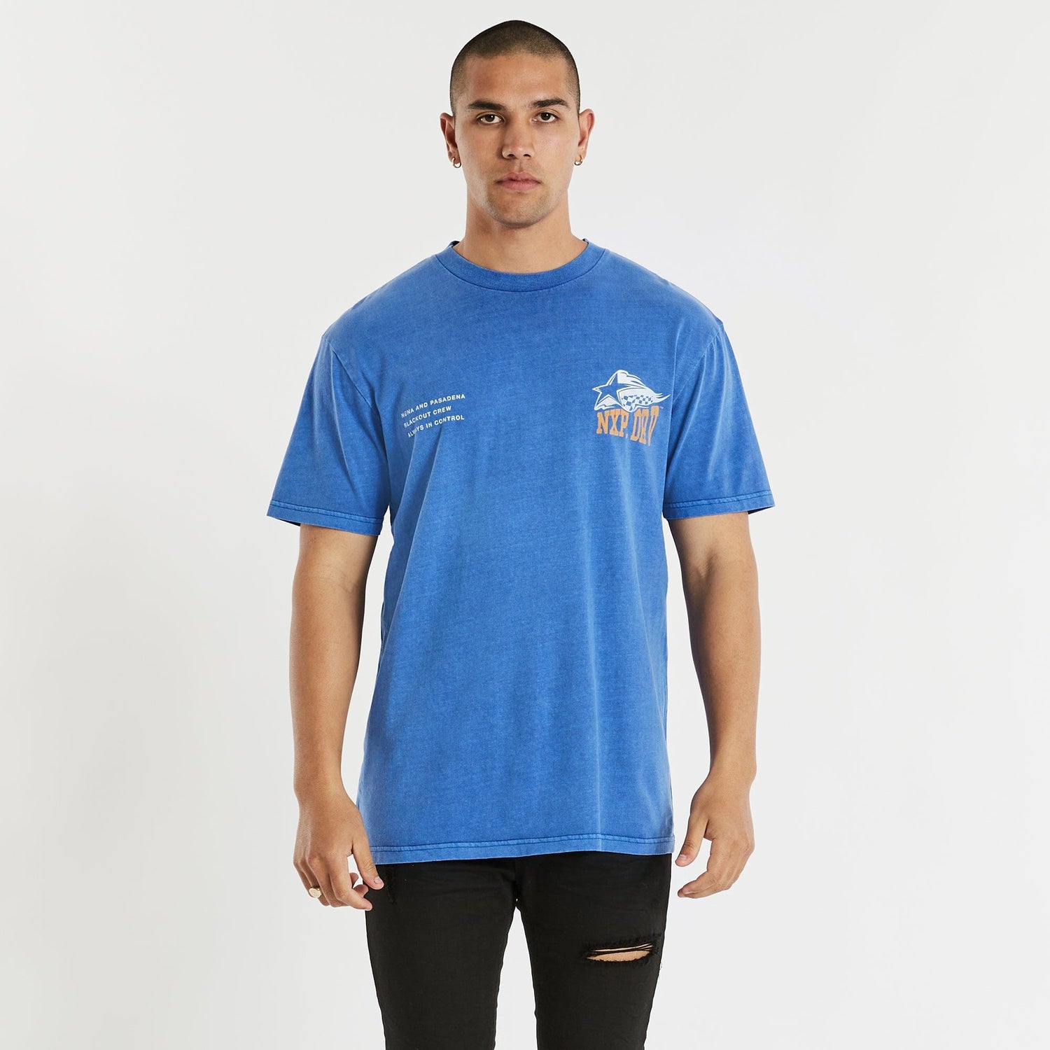 Finish Line Relaxed T-Shirt Pigment Palace Blue