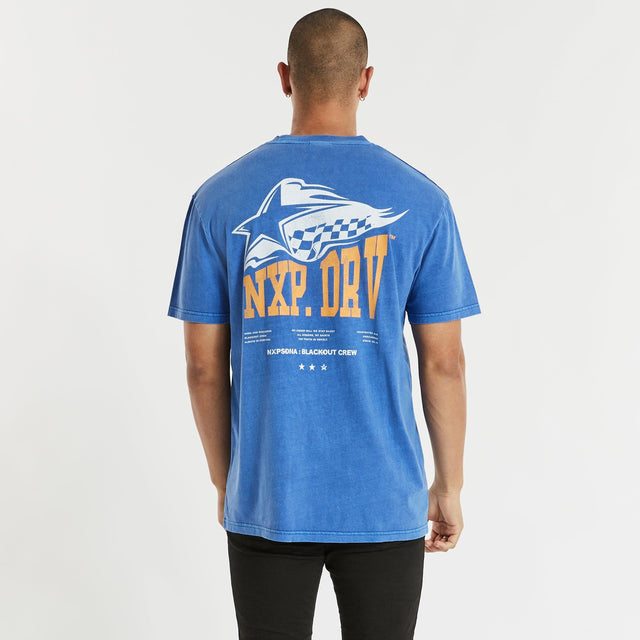 Finish Line Relaxed T-Shirt Pigment Palace Blue