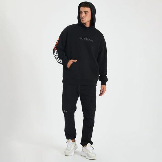 GWS Giants Relaxed Fit Hoodie Jet Black
