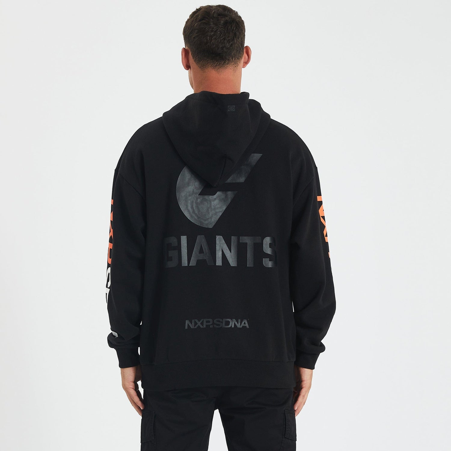 GWS Giants Relaxed Fit Hoodie Jet Black