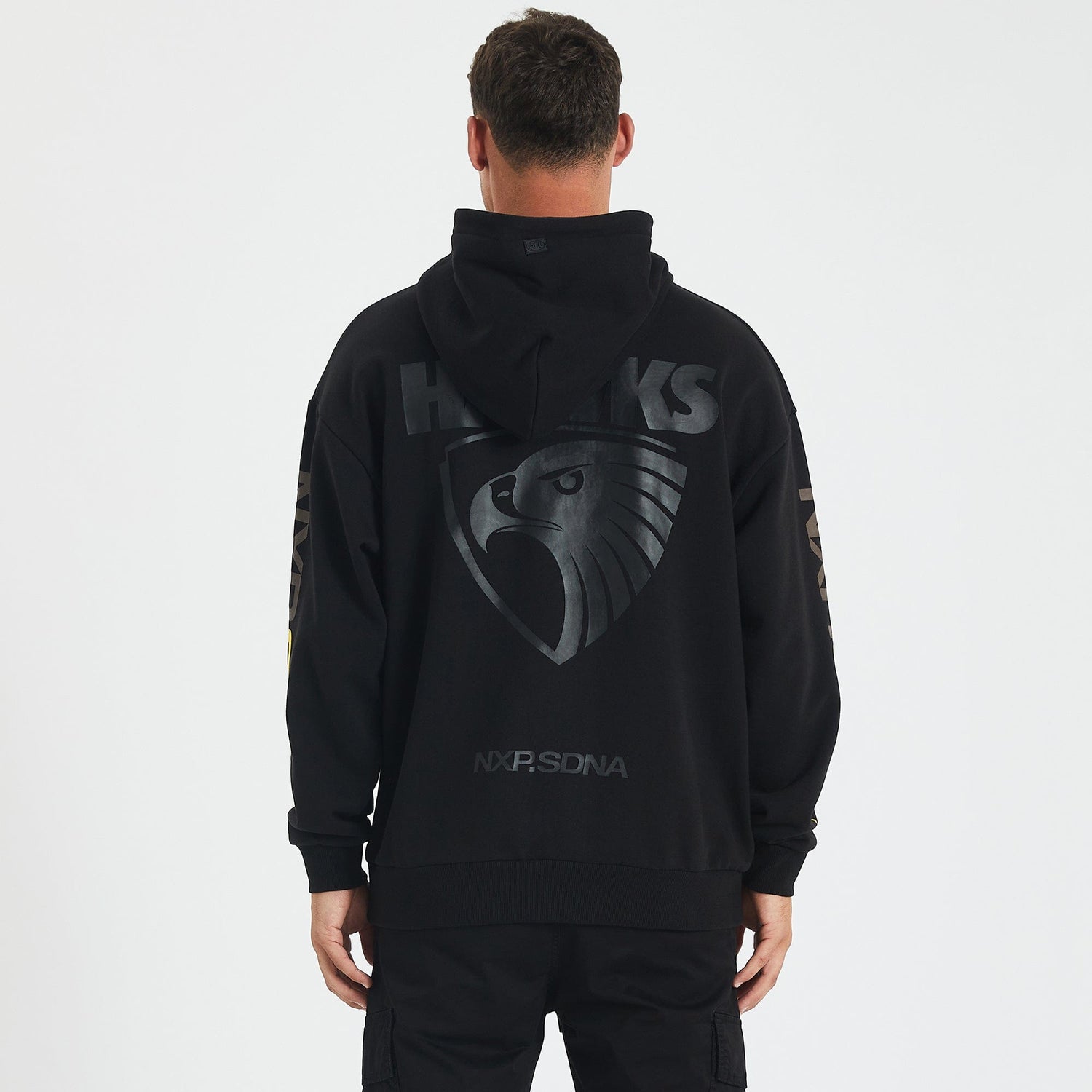 Hawthorn Hawks Relaxed Fit Hoodie Jet Black