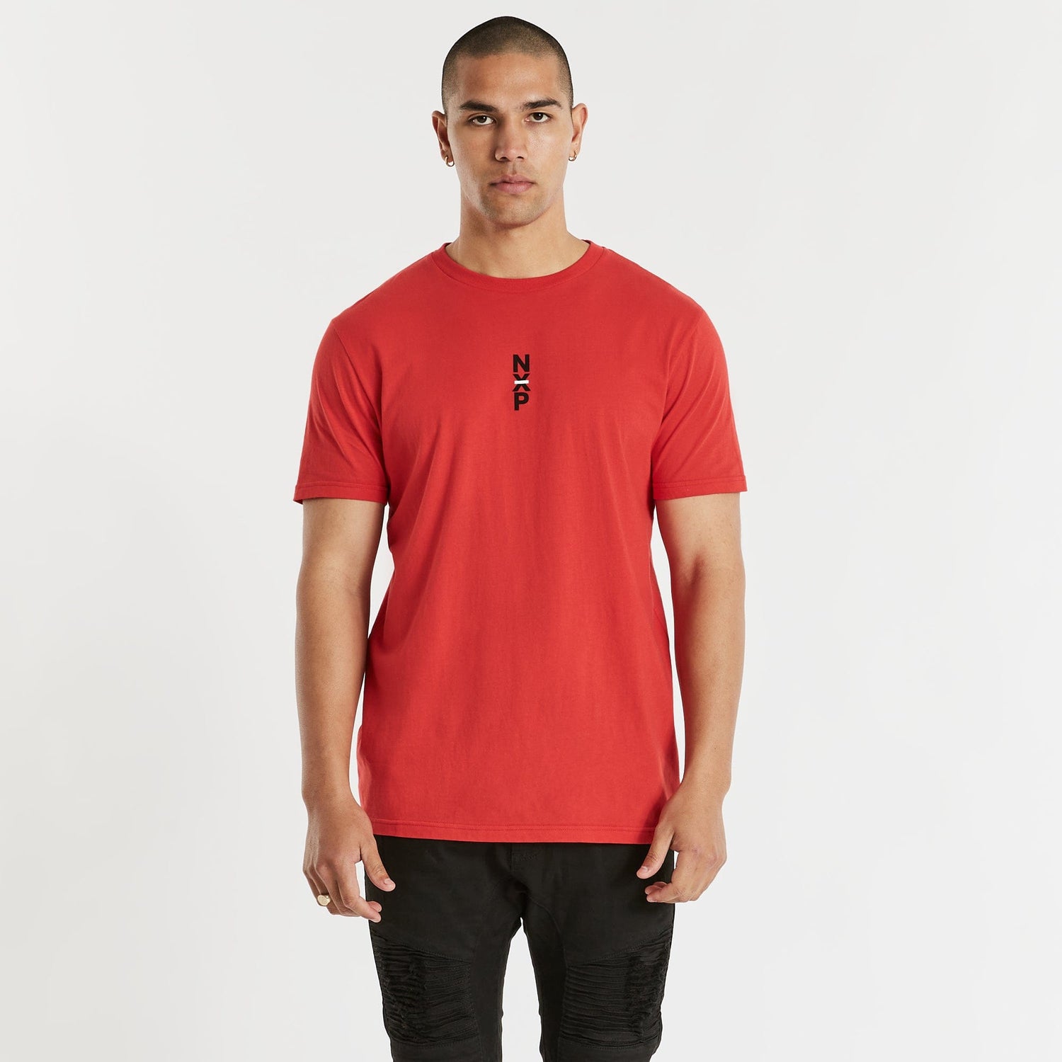 Hologram Cape Back T-Shirt Flame Red