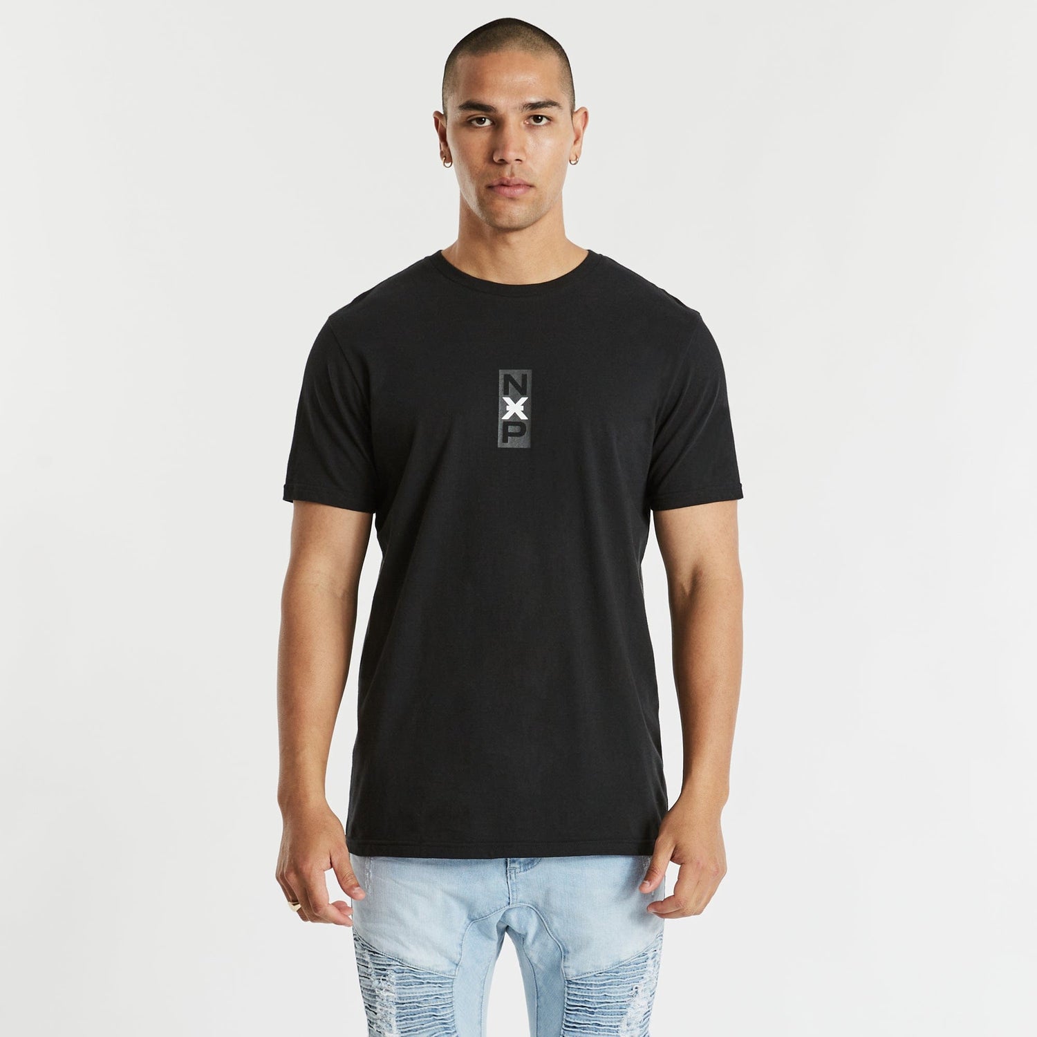 Hurricane Cape Back T-Shirt Jet Black
