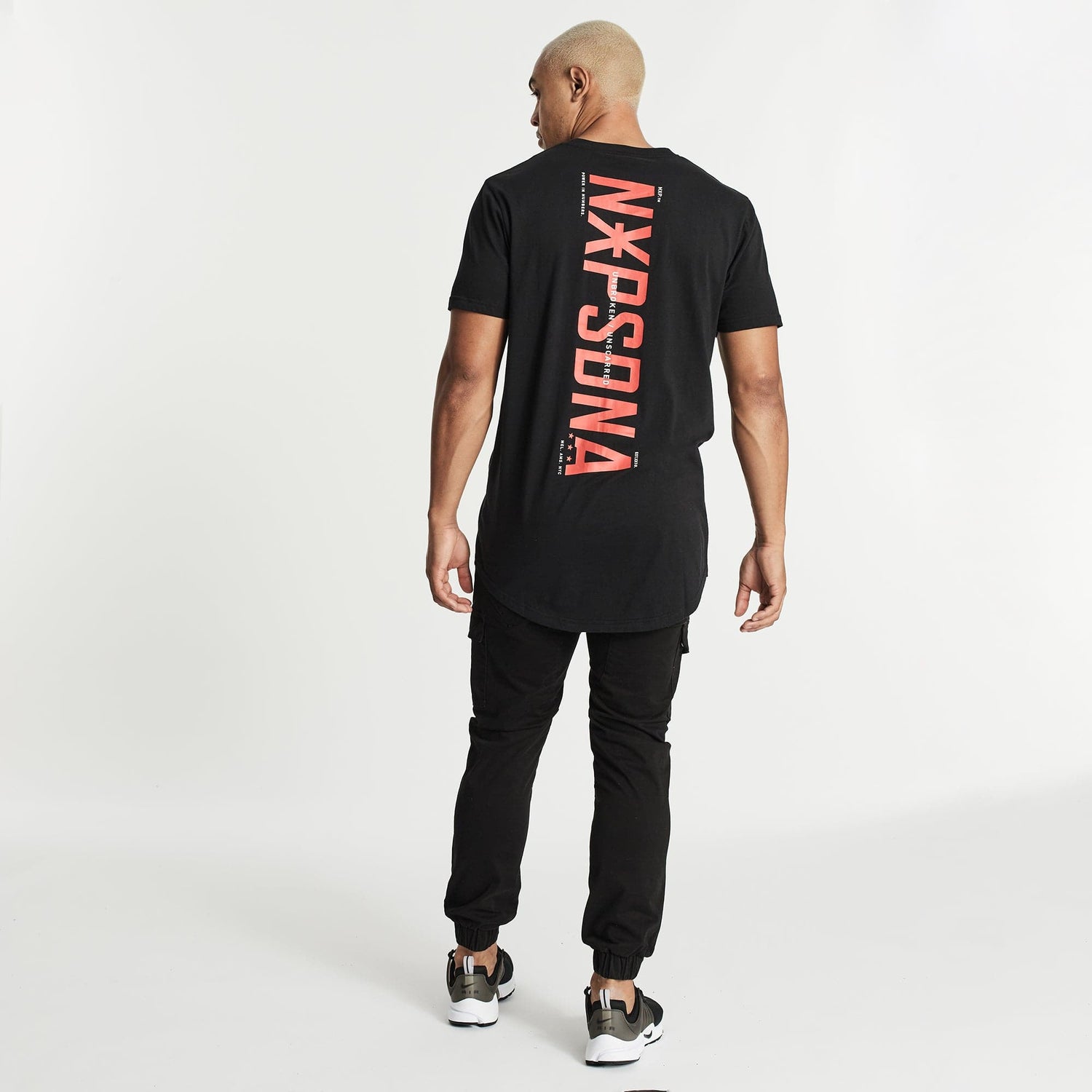 Juvenile Cape Back T-Shirt Jet Black
