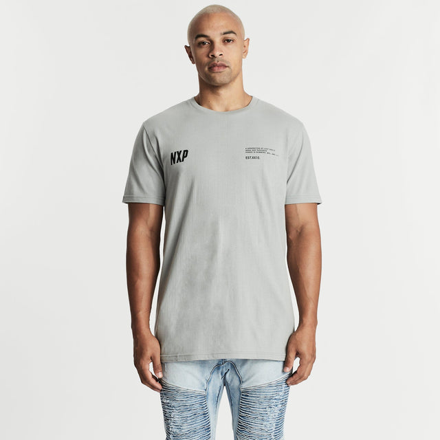 Lacerate Cape Back T-Shirt Quarry