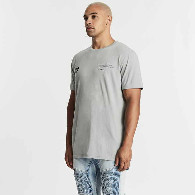 Lacerate Cape Back T-Shirt Quarry