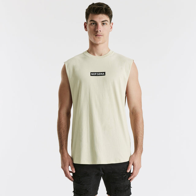 Mission Scoop Back Muscle Tee Sand