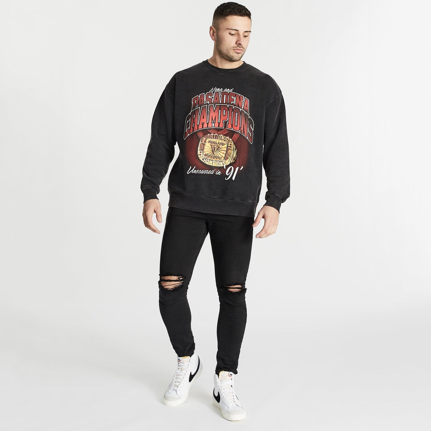 Nationwide Relaxed Jumper Mineral Black