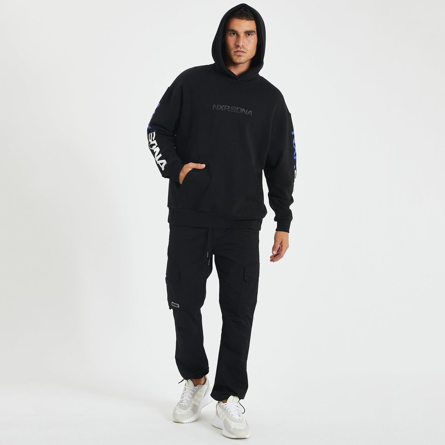 North Melbourne Kangaroos Relaxed Fit Hoodie Jet Black