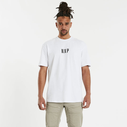 Notorious Box Fit Scoop T-Shirt White