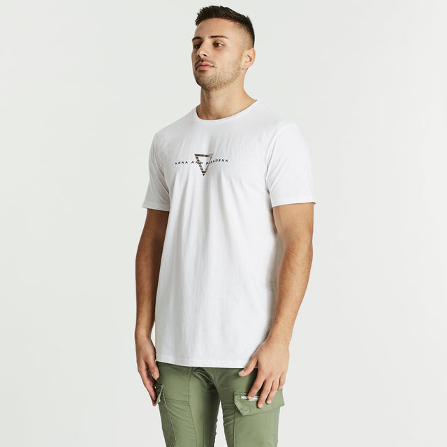 Oblivion Cape Back T-Shirt White