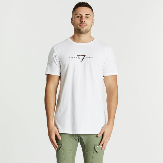 Oblivion Cape Back T-Shirt White