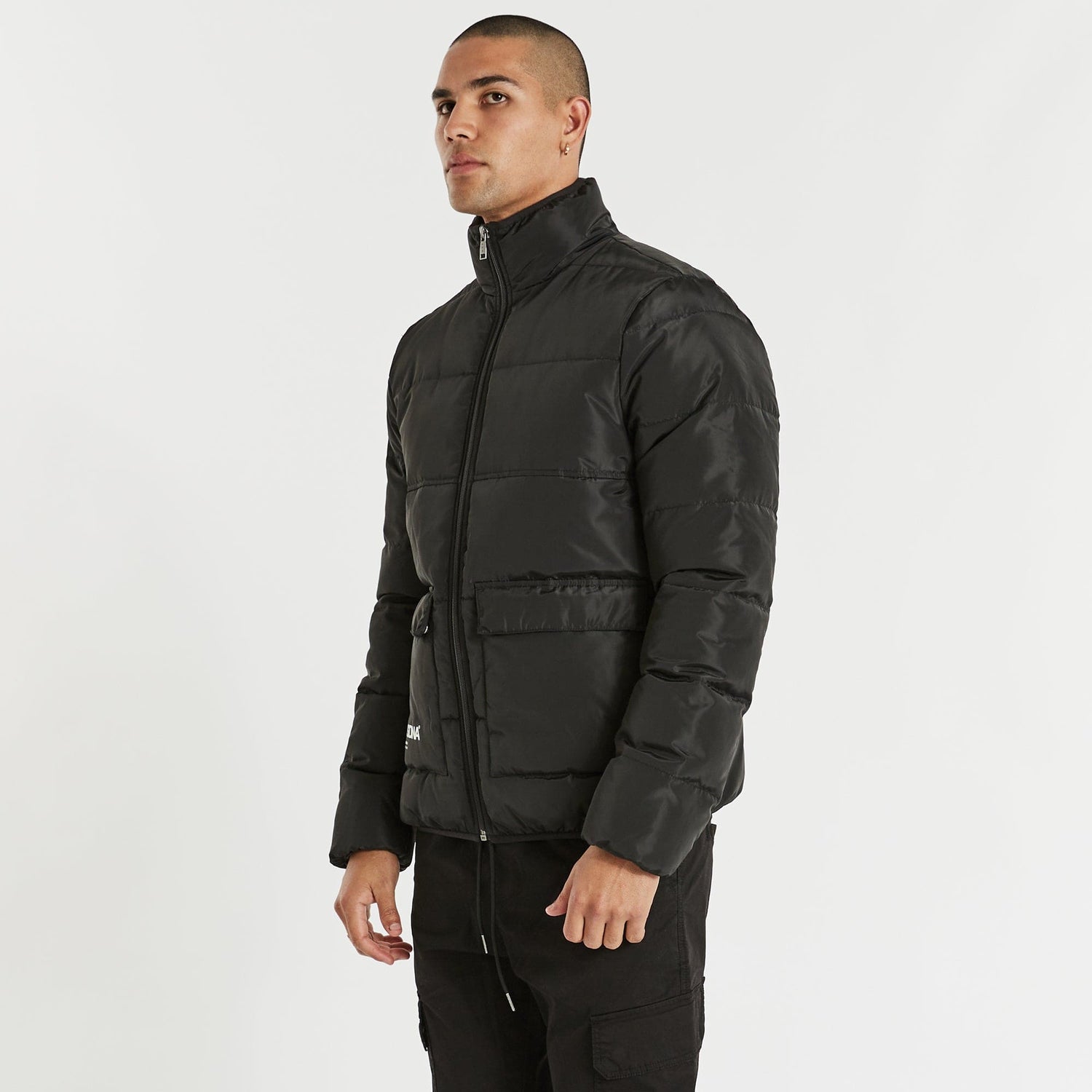 Olympus Puffer Jacket Jet Black