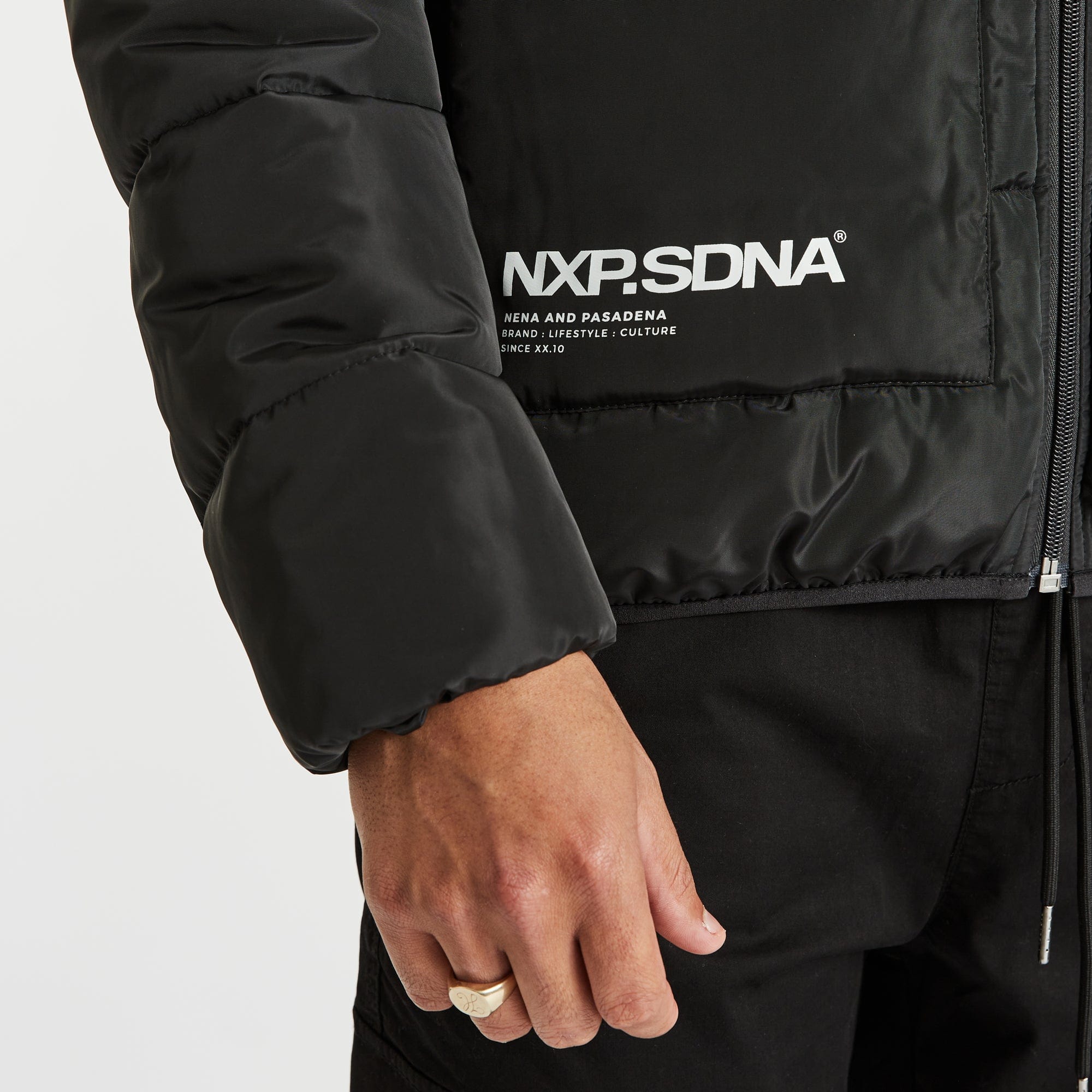 Olympus Puffer Jacket Jet Black – Nena And Pasadena