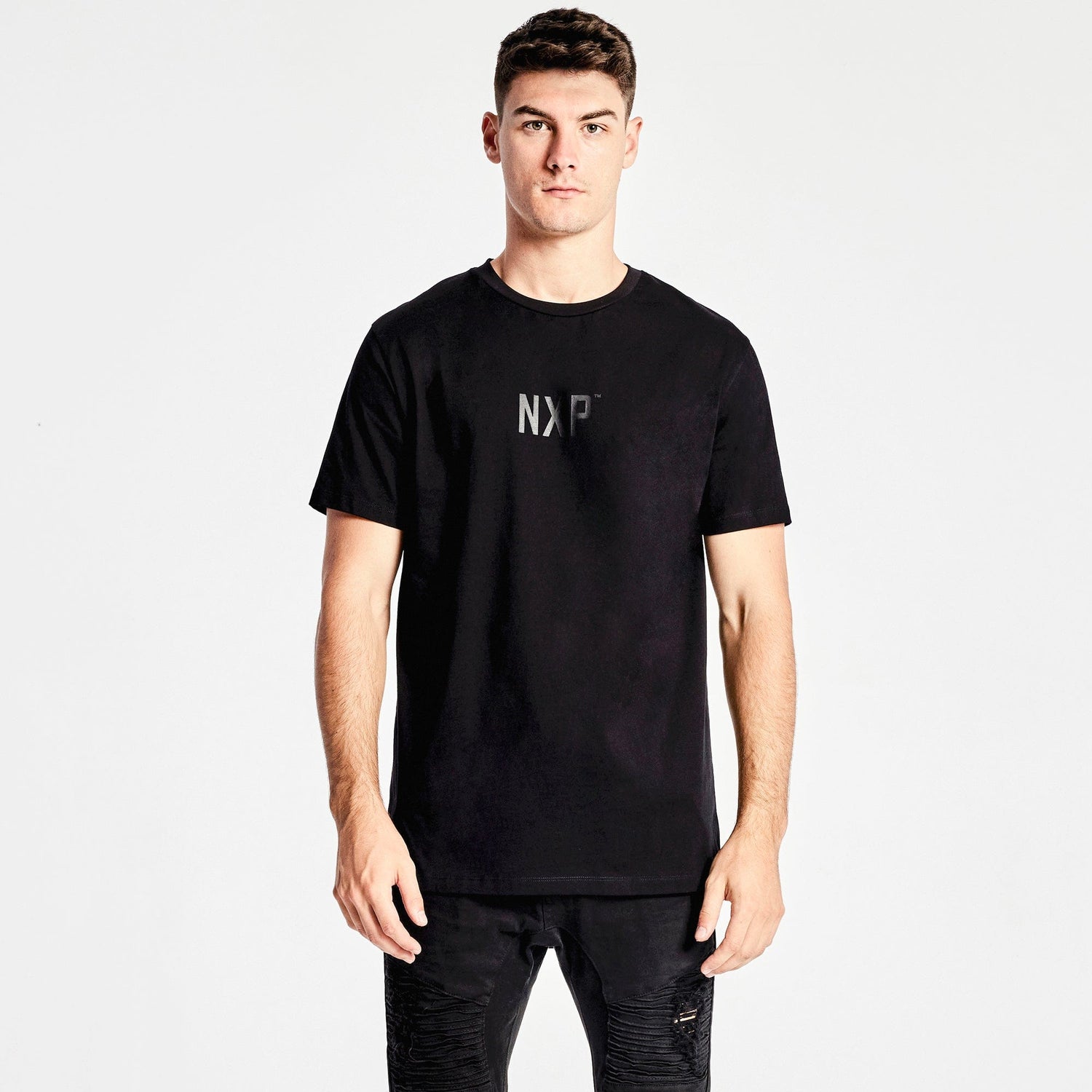 Problems Cape Back T-Shirt Jet Black