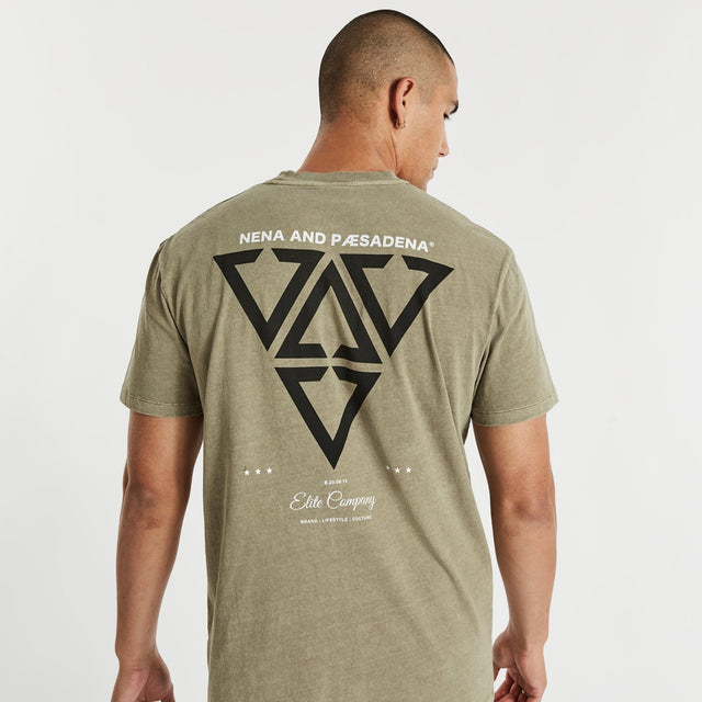 Quadrant Relaxed T-Shirt Pigment Taupe