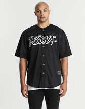 Ravers Baseball Shirt Jet Black