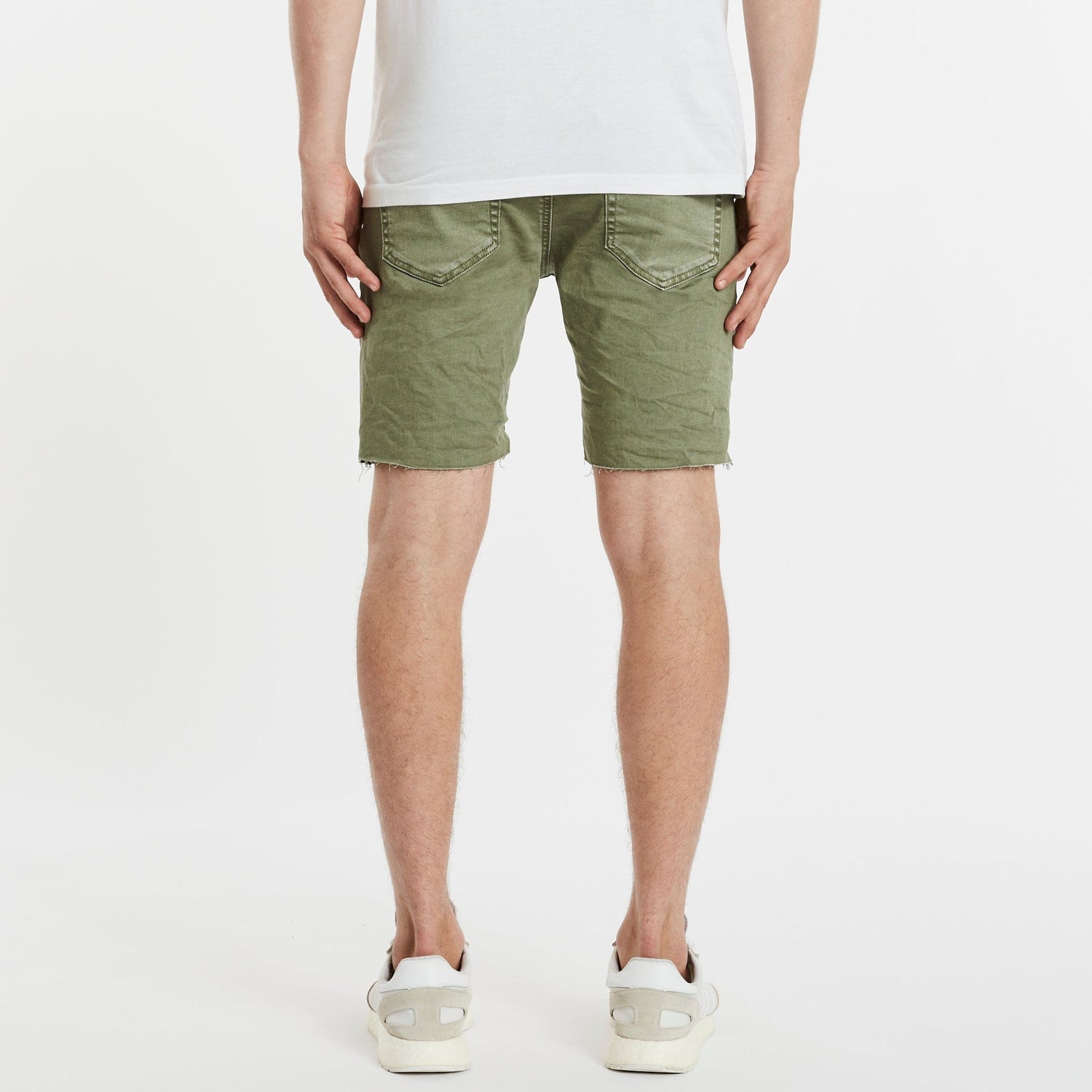 Rawlins Denim Shorts Khaki