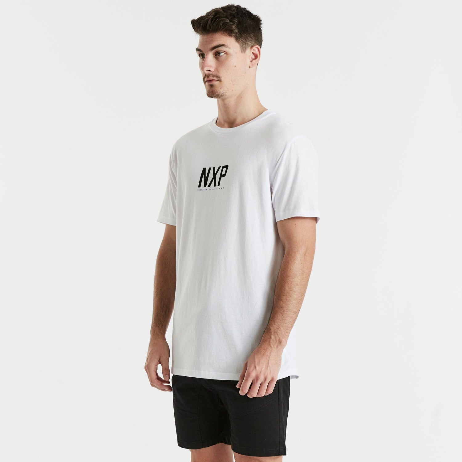 Rhyme Cape Back T-Shirt White