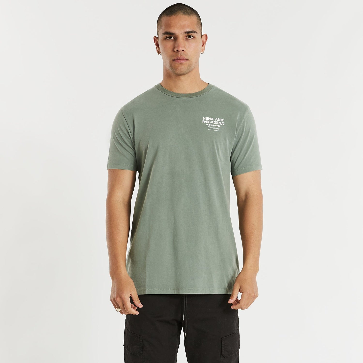 Selector Cape Back T-Shirt Pigment Wreath